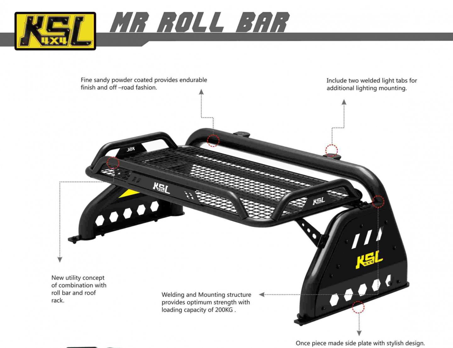 MR ROLL BAR ALL TYPE CAR ROLL BAR BULLBAR 4X4
