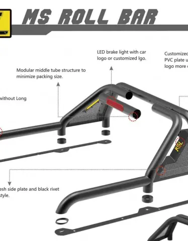 ROLL BAR MS ROLL BAR ALL TYPE CAR 1 0014